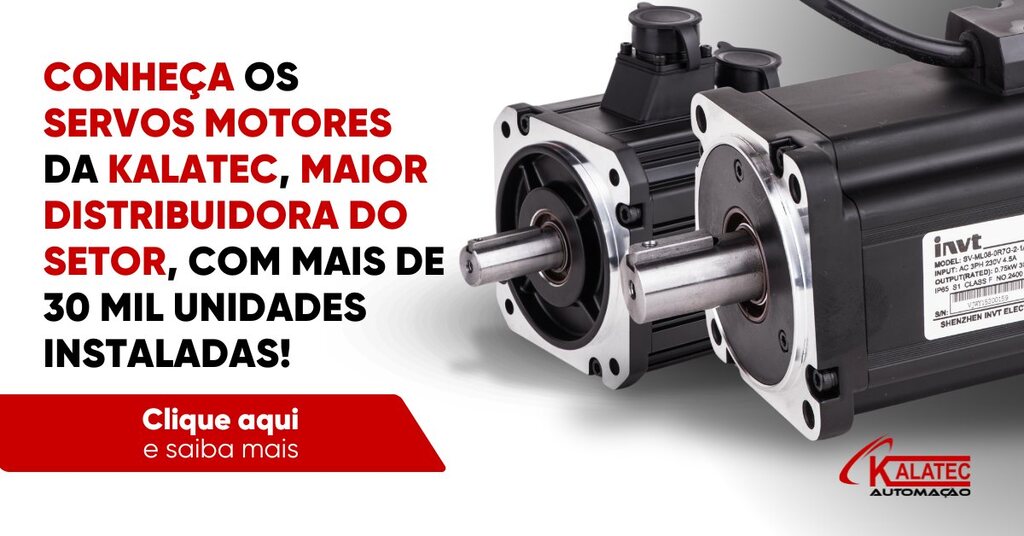 banner de servo motor da Kalatec