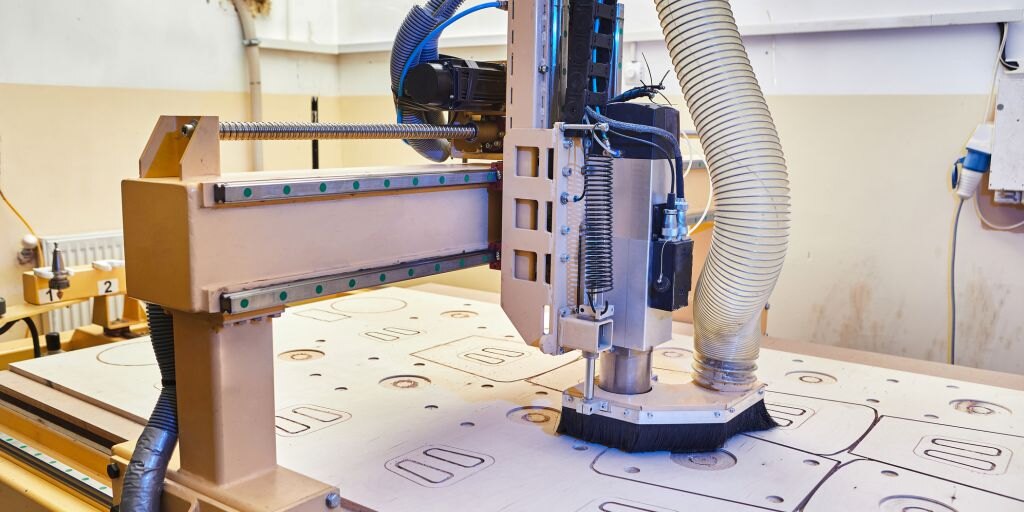 aplicação de servo motor em máquina de corte CNC