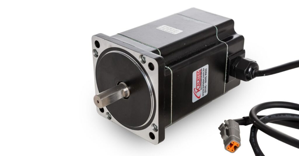 Motor de Passo Híbrido Marca Kalatec Modelo HT34-IP67.