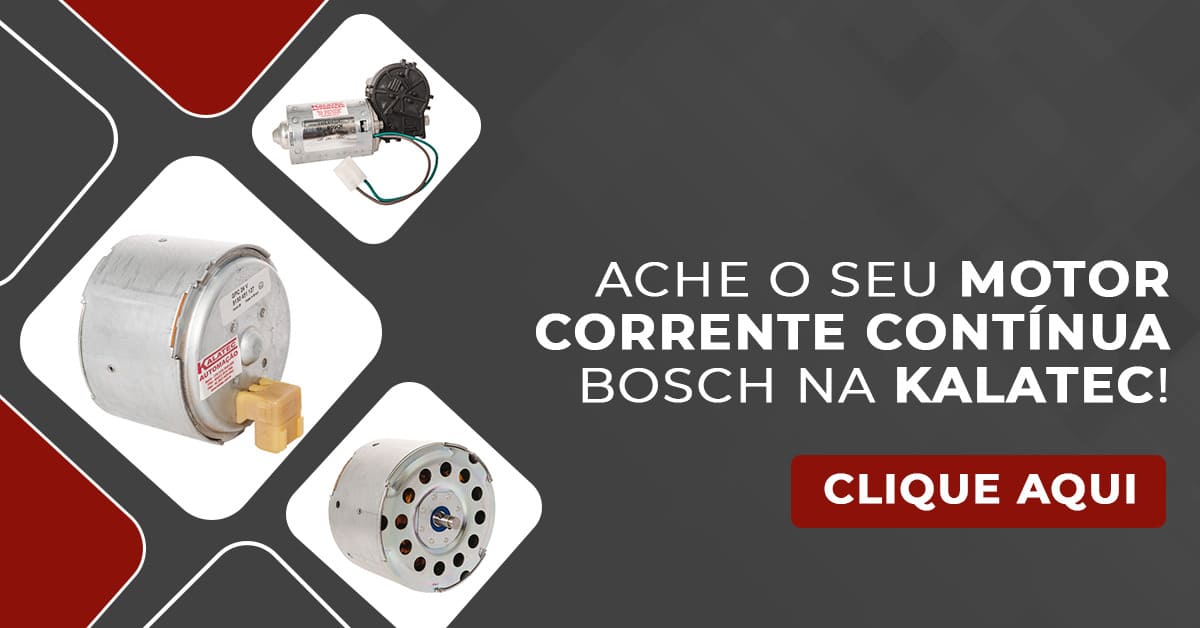 Ache o seu motor corrente contínua Bosch na Kalatec