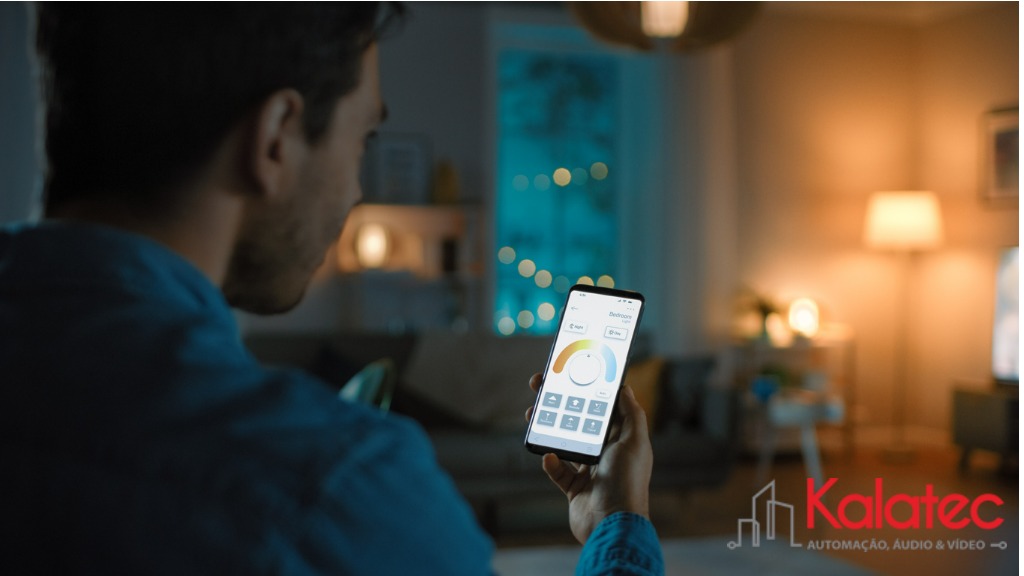 automação residencial smartphone