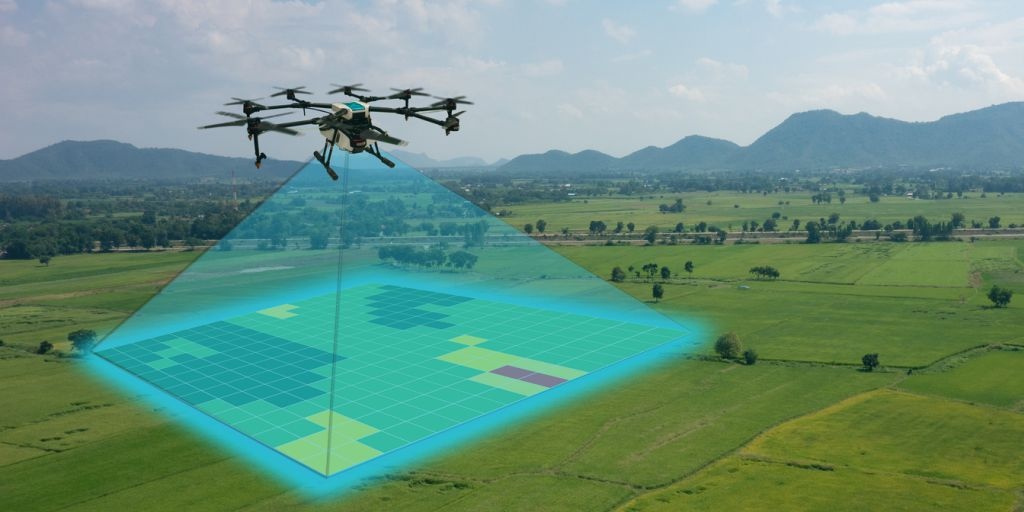 drones para agricultura de precisão