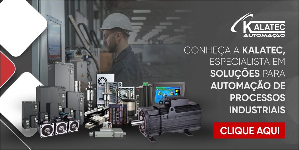 banner Kalatec para soluções de automação industrial