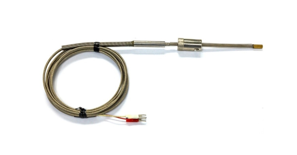 sensor termopar para medição de temperatura em processos industriais