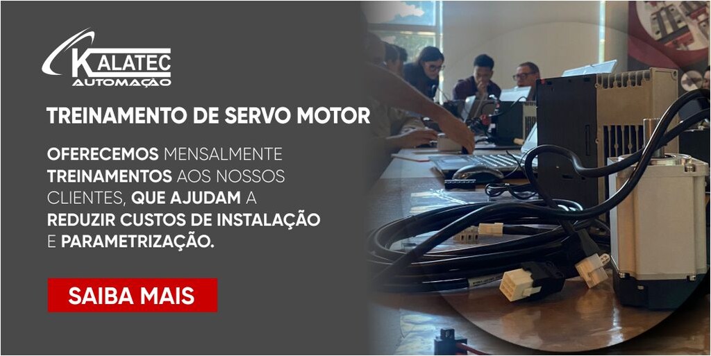 banner Kalatec para motores servo motor