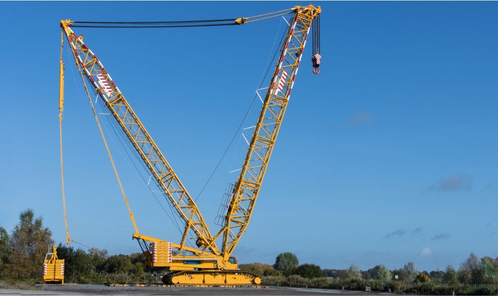 tipos de guindastes esteira