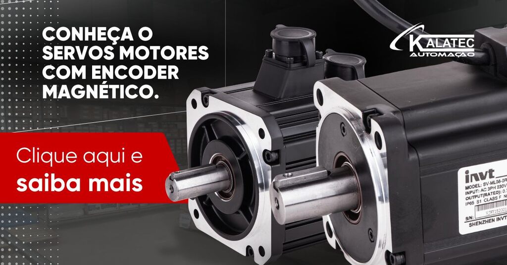 banner Kalatec para servo motores com encoder magnético
