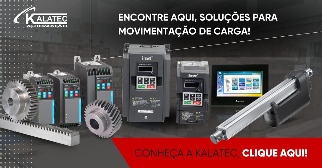 banner Kalatec para soluções de movimentação de carga