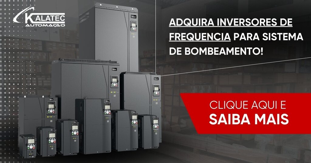 banner Kalatec de inversor de frequência para sistemas de bombeamentos