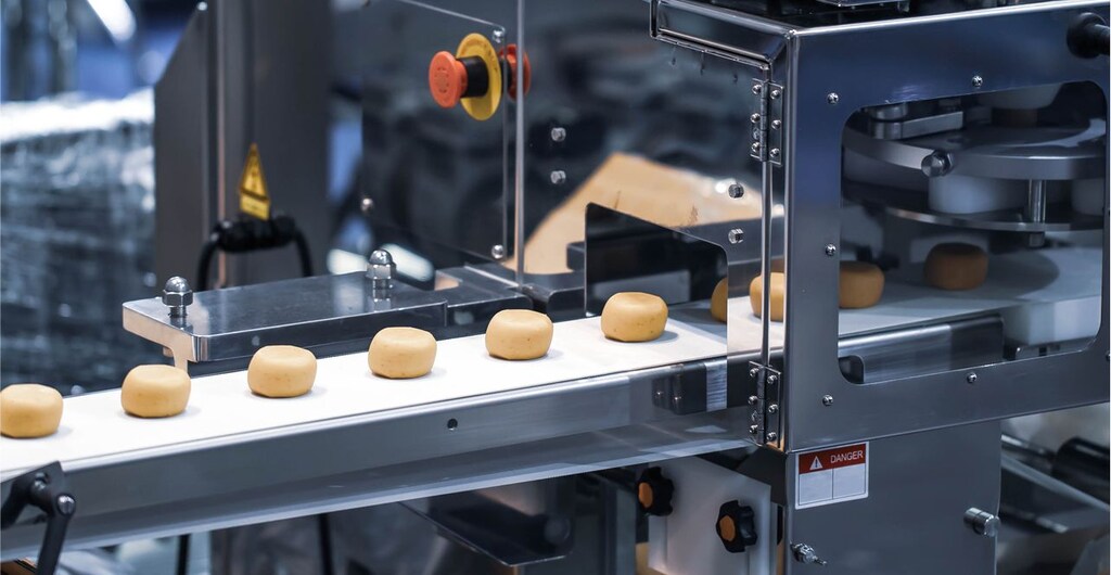 produção industrial representando a inteligência artificial na automação