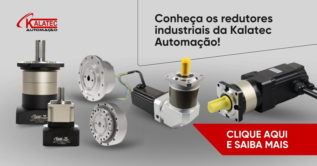 banner para redutor harmonic driver da Kalatec