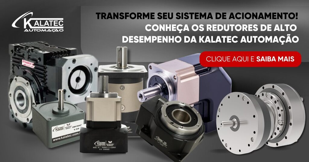 banner para redutor de alta precisão da Kalatec