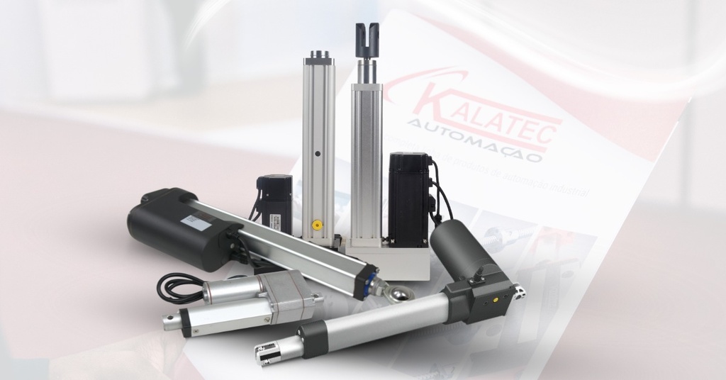 atuadores elétricos lineares