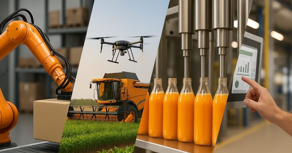 tipos de automação de processos industriais