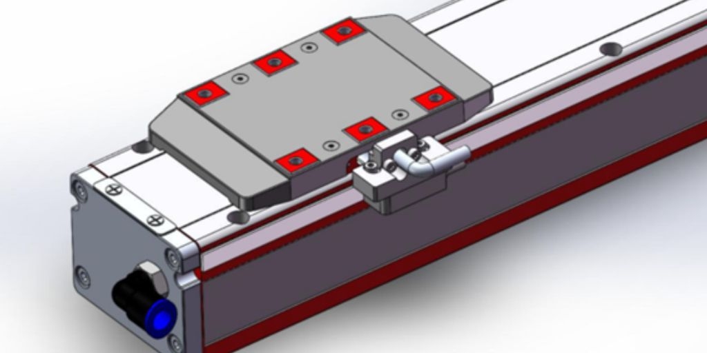 Motor Linear Kalatec GLC com entrada de ar para pressão negativa