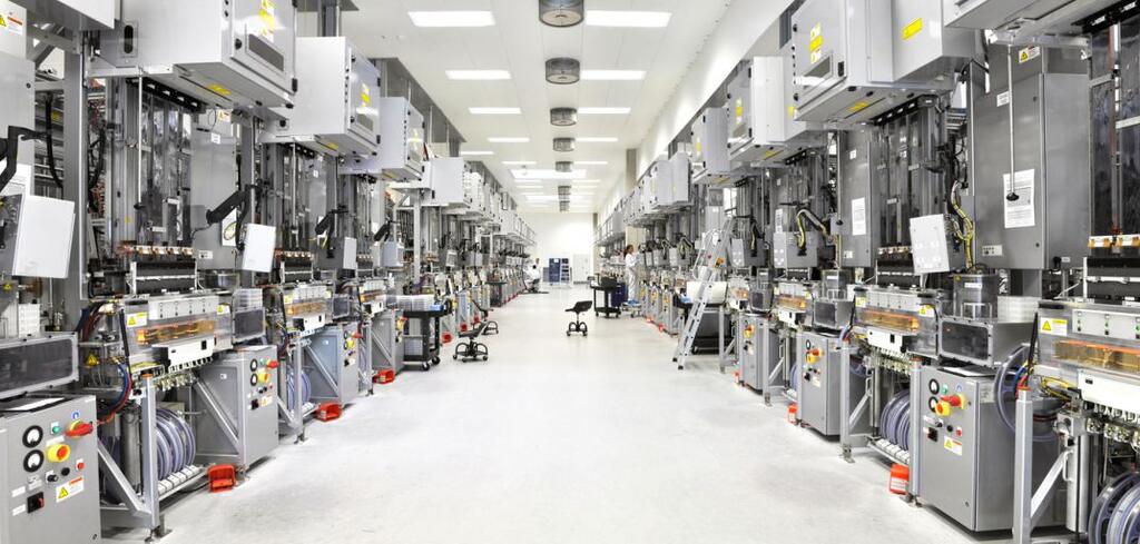 ambiente de indústria de máquinas