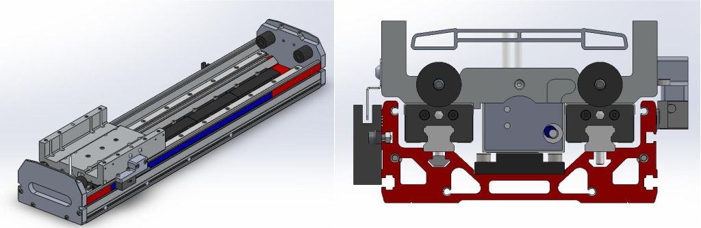 primeira geração de motor linear