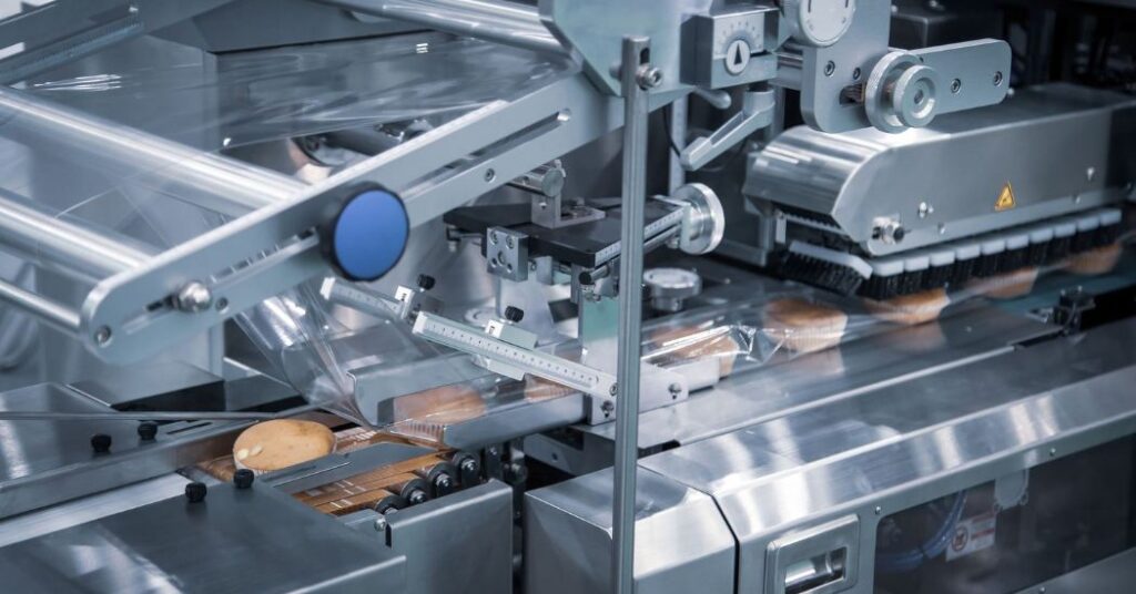 Máquina de embalagem automática para ganho de produtividade.