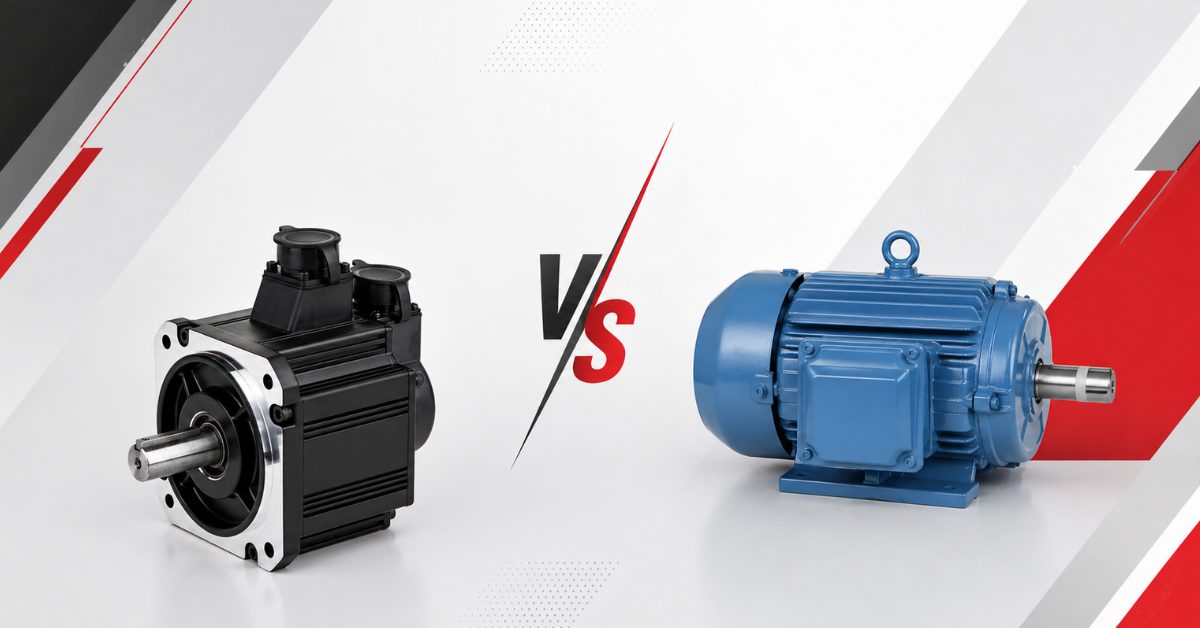 Servo motor ou motor convencional: qual escolher?