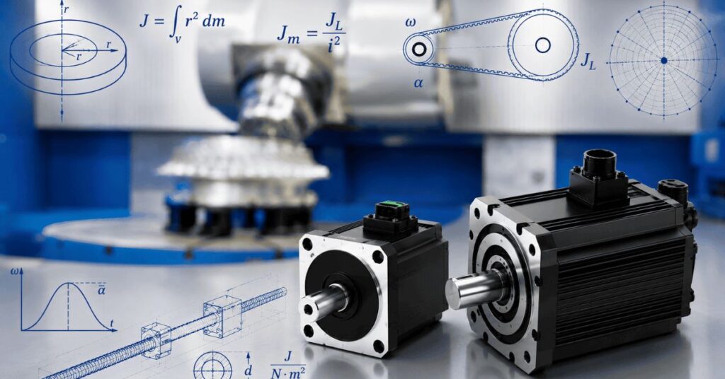 Como Calcular a Inércia de Carga no Servomotor