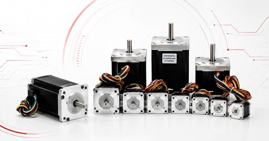 Motor de passo 3 fases.