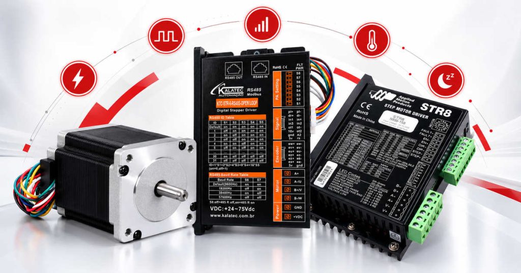 como configurar um driver de motor de passo